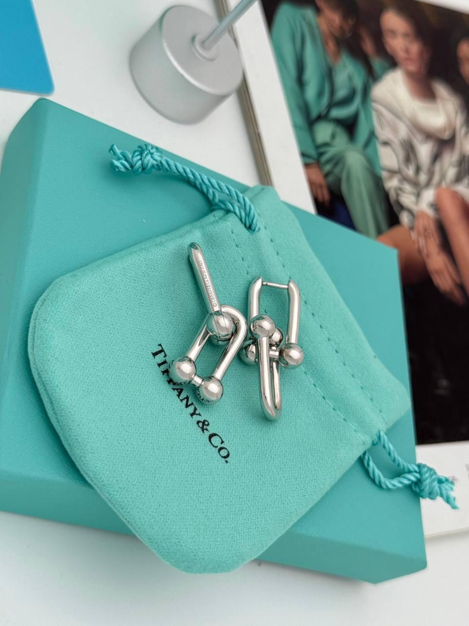 Hardwear-Style Mini Gold Silver Heart Jewelry  Earring