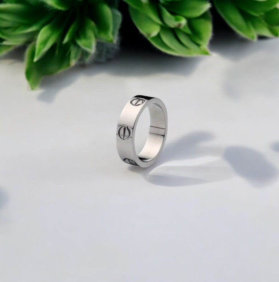 18K Gold Plated Screwdriver Ring - Fashionable 18K Gold Plated