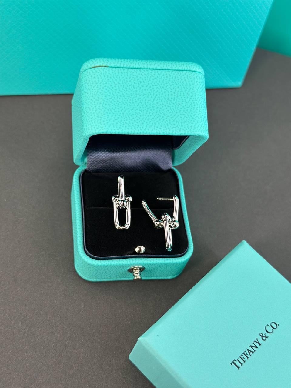 Hardwear-Style Mini Gold Silver Heart Jewelry  Earring