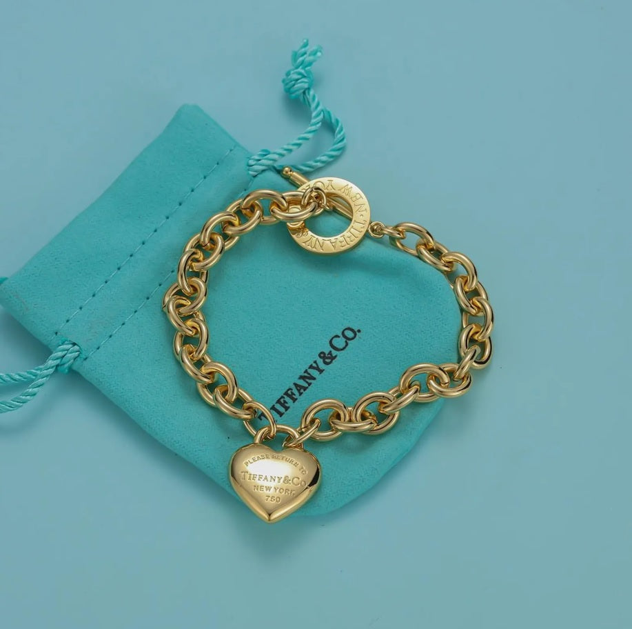 Hardwear-Style Mini Heart Jewelry – Necklace, Bracelet