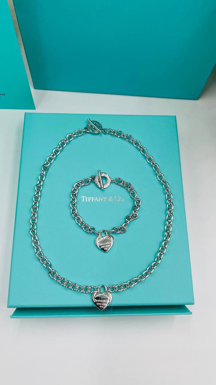 Hardwear-Style Mini Heart Jewelry – Necklace, Bracelet