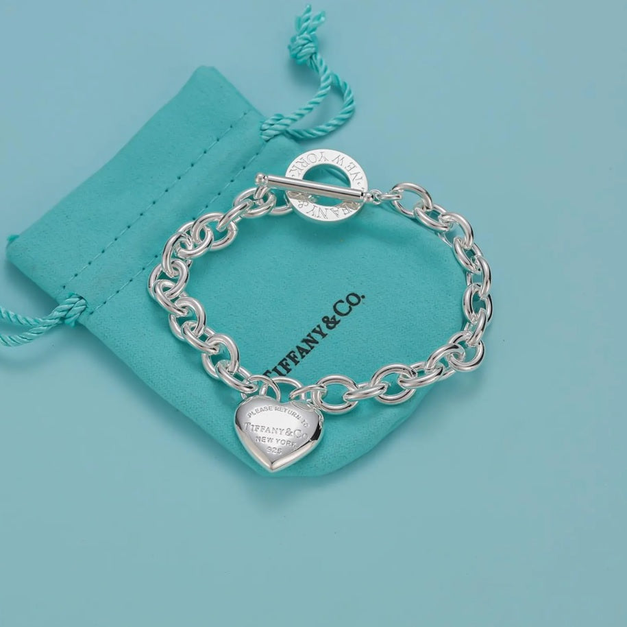 Hardwear-Style Mini Heart Jewelry – Necklace, Bracelet