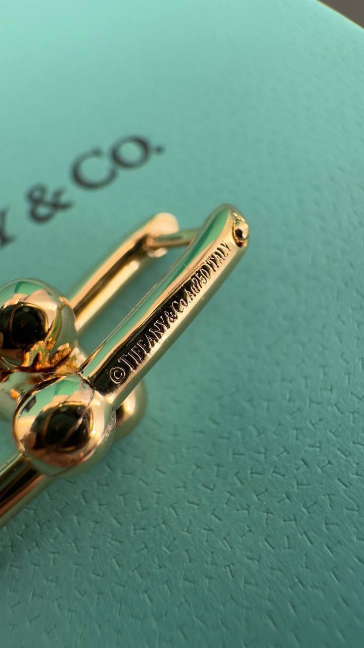 Hardwear-Style Mini Gold Silver Heart Jewelry  Earring