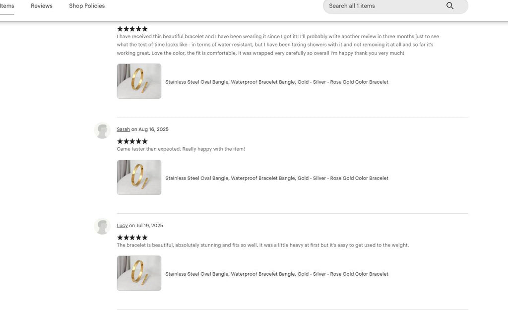 Love-Style Screw Bracelet – 18K Gold Plated Stainless Steel